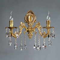 Бра AMBIENTE by BRIZZI 2118/2 AB Tear drop