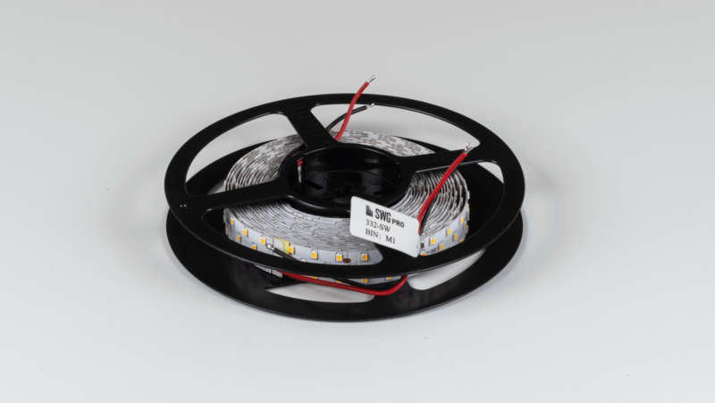 SWG PRO Светодиодная лента SWG PRO 2835, 252 LED/м, 24 Вт/м, 24В , IP20, Цвет: Теплый белый, SWG2P252-24-24-WW-20