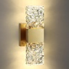 4364/5WL HIGHTECH ODL23 433 матовое золото/металл/стекло Настенный св-к IP20 LED 10W 612Лм 3000K RICCI
