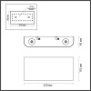 Бра Odeon Light 4217/4WL