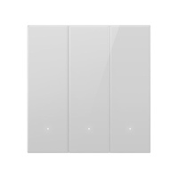 Выключатель Yeelight Pro, серия S21, проводной, 3 клавиши, серый (N L)