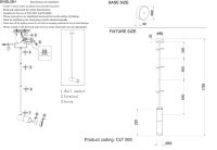 База накладная Crystal Lux CLT 060_01 BS