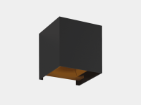 DesignLed Светильник настенный JY BIG-KUB черный, LW-A803L-BL-WW
