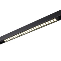 358420 SHINO NT20 152 черн Трековый светильник для низков. шинопровода IP20 LED 4000K 24W 48V FLUM