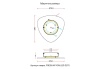 Бра Crystal Lux FRESA AP10W LED D270 BLACK