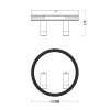 Накладной светильник Escada 20044SMA/03LED WH
