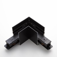 Коннектор Yeelight Pro S21 для магнитного подвесного трека, L-Тип, горизонтальный, токопроводящий, черный YLP064