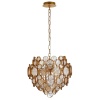 Подвесная люстра Crystal Lux DESEO SP6 D460 GOLD
