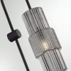 5016/1W MODERN ODL23 405 черный/дымчатый металл/стекло Бра E14 1*40W PIMPA