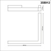 358912 SHINO NT22 067 белый Трековый светильник для низков.шинопровода диммируемый с пультом ДУ со сменой цв.температуры IP20 LED 3000~6500К 24W 48V F
