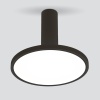 Накладной светильник Elektrostandard DLS029 12W 4200K черный матовый
