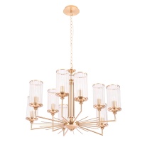 Подвесная люстра Crystal Lux GLORIA SP9 BRASS