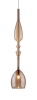 Подвесной светильник Crystal Lux LUX NEW SP1 C AMBER