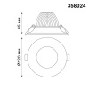 358024 NT Светильник LED 10Вт 4100К 220В IP20 SPOT
