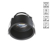 370840 NT Светильник GU10 50Вт 220В IP20 SPOT