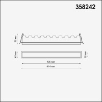 358242 NT Светильник LED 30Вт 4000К 85-265В IP20 SPOT