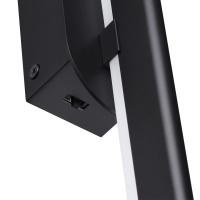 3890/36WLP L-VISION ODL20 311 черный/металл Настенный светильник LED 3000/3800/4800K (перекл. ч/з тумблер) 33W 220V RUDY