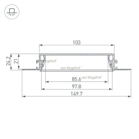 Профиль Arlight 034987