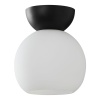 Накладной светильник iLamp C6079-1 BK+WH