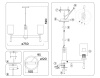 Люстра на штанге Ambrella Light LH56253