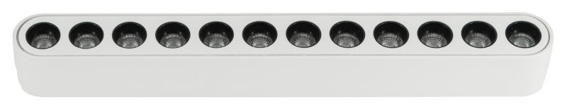 CLARUS SMART Магнитный ультратонкий трековый светильник AKCENT белый, 12W, 2700~6000K, 50 шт