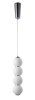 Подвесной светильник Crystal Lux DESI SP4 CHROME/WHITE