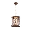 2286/1 NATURE ODL12 000 патина коричневый Уличный светильник-подвес IP44 E27 100W 220V LAGRA