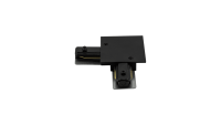 SWG Standard L коннектор для однофазных встраиваемых трековыx систем, Черный,KXZ-RC-BL-L