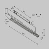 Трековый светильник Technical TR242-4-12WTW-DD2-B