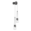 5044/24WL L-VISION ODL24 000 глянц.темн.хром/прозрачный/металл/стекло Бра LED 24W 3000K 2536Лм LUMP