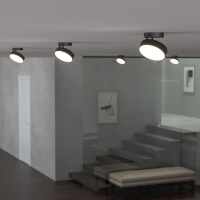 Накладной светильник Elektrostandard Pila черный 12W 4200К (25135/LED)