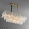 Каскадная люстра iLamp P6315-1200 BR