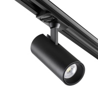 359153 PORT NT23 238 черный Светильник трековый однофазный трехжильный IP20 LED 15W 220V 3000К 1440Лм SELENE
