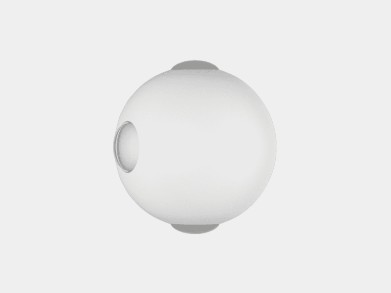 DesignLed Светильник настенный GW SFERA-DBL белый, 3000K, GW-A161-4-4-WH-WW