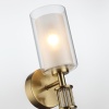 5088/1WA CLASSIC ODL25 635 античная бронза/стекло Бра E14 1*40W SAGA