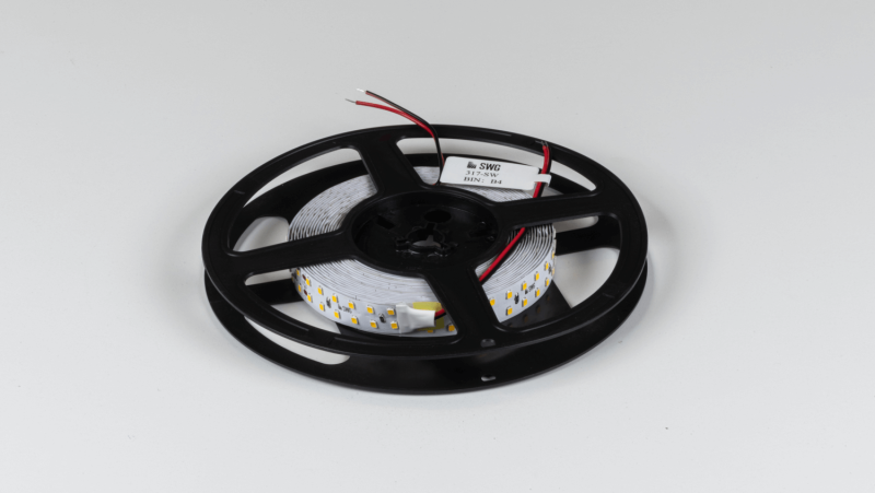 SWG Standard Светодиодная лента  2835, 240 LED/м, 19,2 Вт/м, 24В , IP20, Цвет: Теплый белый, SWG2240-24-19.2-WW-M