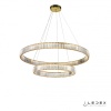 Каскадная люстра iLedex 10920P/2-60W-3000K (10/6) GL-CL