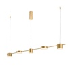 Подвесная люстра Crystal Lux TRISTAN SP5 L1200 GOLD