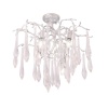 Накладная люстра Crystal Lux REINA PL5 D600 SILVER PATINA