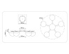 Накладная люстра Ambrella Light LH12009