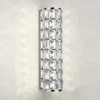 4927/8WL L-VISION ODL24 583 хром/металл/хрусталь Настенный светильник LED 8W 4000K 463Лм PANTA