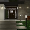 370776 STREET NT21 666 Светильник ландшафтный IP54 E27 18W 220-240V ZEBRA