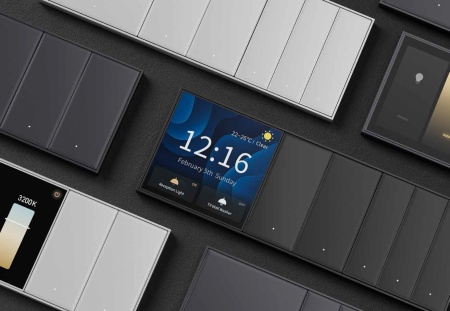 Сценарная панель с экраном Yeelight Pro, серия S21, проводная, черный