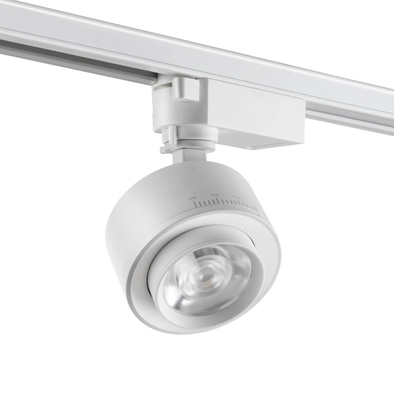 358943 PORT NT22 218 белый Светильник трековый однофазный трехжильный IP20 LED 4000К 15W 220V EDDY