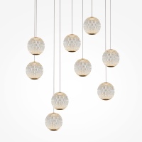 Каскадная люстра Maytoni MOD293PL-L56BS3K
