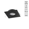 371020 NT Светильник GU10 50Вт 220-240В IP20 WIR