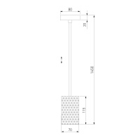 Подвесной светильник Eurosvet 50247/1 LED черный