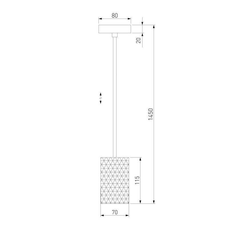 Подвесной светильник Eurosvet 50247/1 LED черный