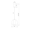 Детский светильник Eurosvet 50258/1 LED бирюзовый