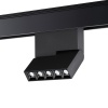 358535 SHINO NT21 083 черный Трековый светильник для низковольного шинопровода IP20 LED 4000K 12W 48V KIT